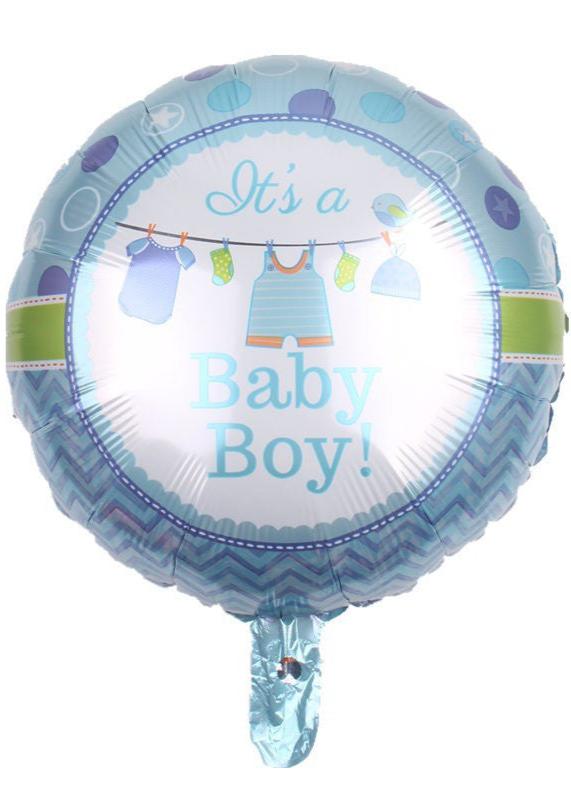 Baby Boy Foil Balloon 18 Inch  - 1010