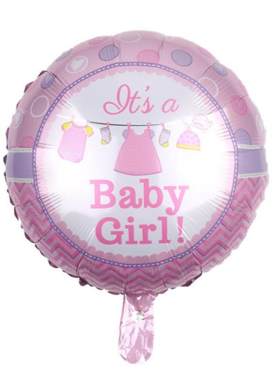 Baby Girl Foil Balloon 18 Inch  - 1011