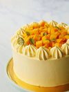 Mango Passionfruit Cloud Cake