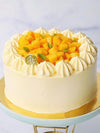 Mango Passionfruit Cloud Cake