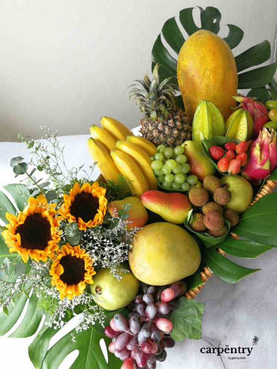 Tropical Fiesta Fruit Basket