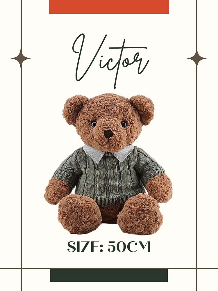 Granny Doris-Victor Teddy Bear Plushie