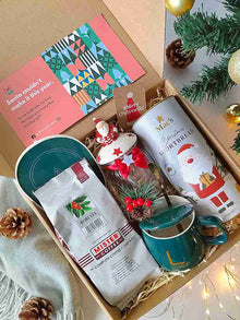  Xmas Coffee Gift Set_Temperature Cup Warmer Pad Gift