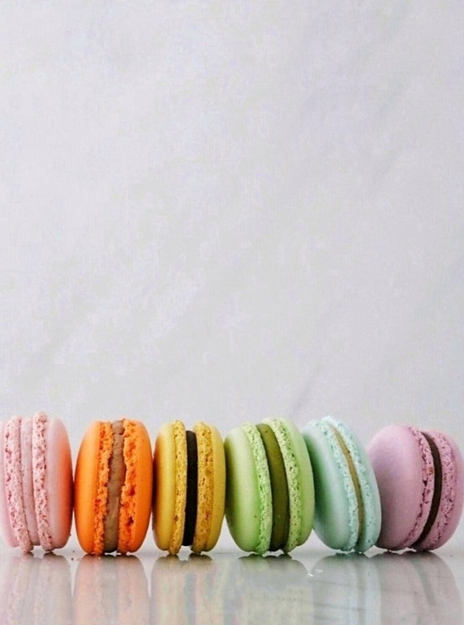 French Macaron Pastel Set